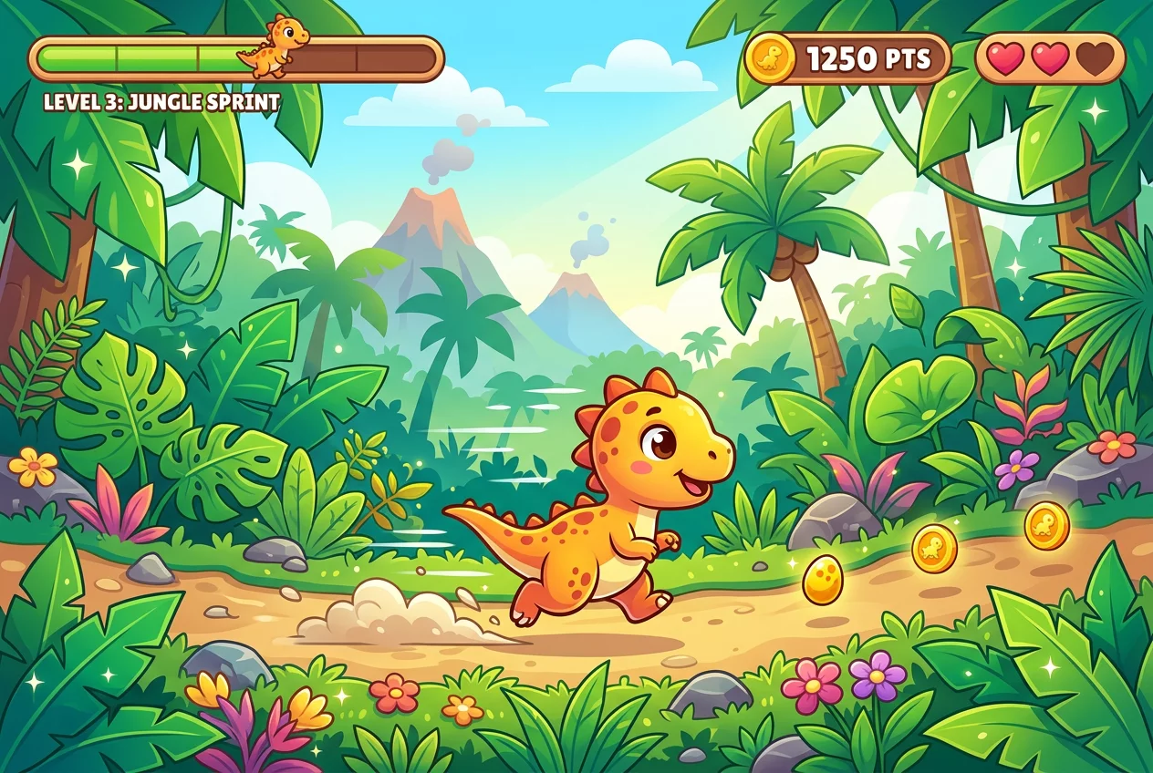 Jurassic Run Escape
